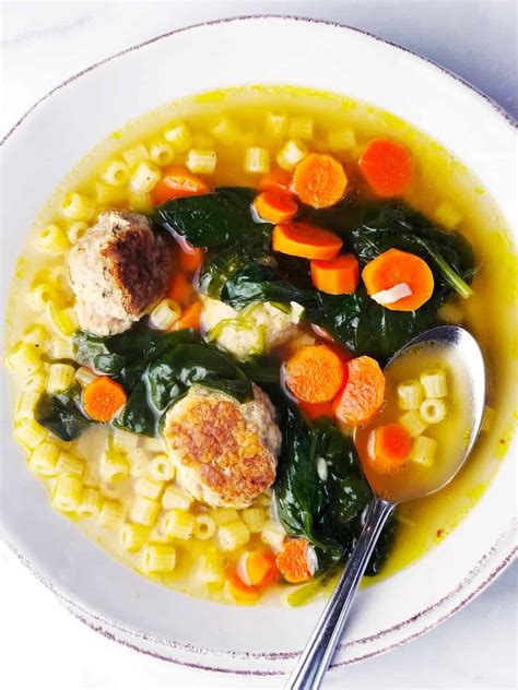 italian wedding soup meatballs - Edgardo Blackman