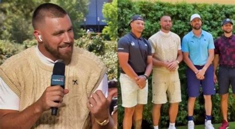 Travis Kelce Was Getting Destroyed By NFL Fans For His Golf Outfit At “The Match” (PIC + TWEETS ...