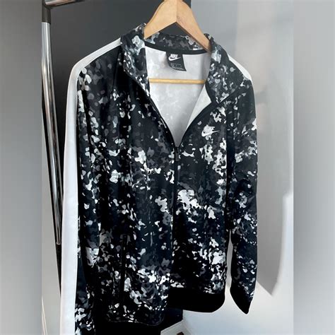 Nike Sportswear Tech Fleece Jacket - Black Camo - Gem