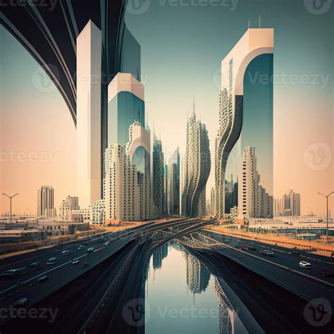 Modern architecture of Saudi Arabia City, . 24039858 Stock Photo at ...