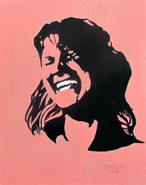 'Woman Laughing' - oil painting on black gesso, 10" x 8" | Painting, Art, Oil painting