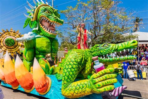 Parade Carnival Festival of Barranquilla Atlantico Colombia Editorial ...