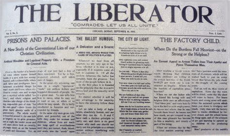 The Liberator - A Great Abolitionist, Journalist, Pacifist