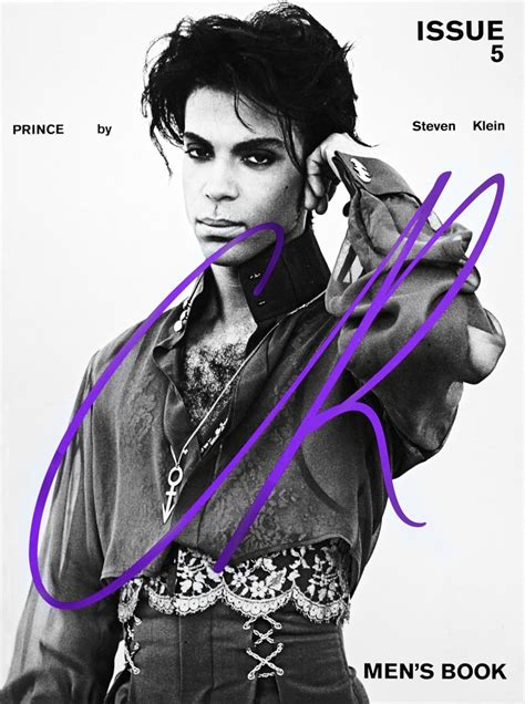 A Never-Before-Seen Photo of Prince by Steven Klein Covers 'CR Men's ...