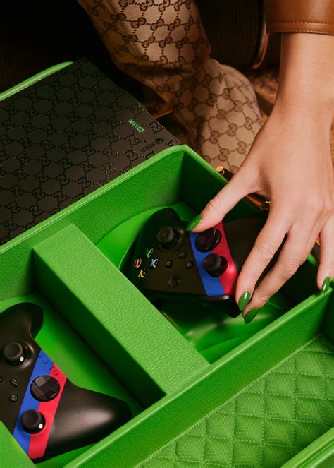 Unveiling the Gucci Xbox Bundle in a special video created with ...