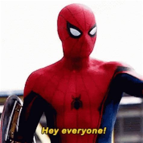 Spiderman Hey GIF – Spiderman Hey Hello – discover and share GIFs