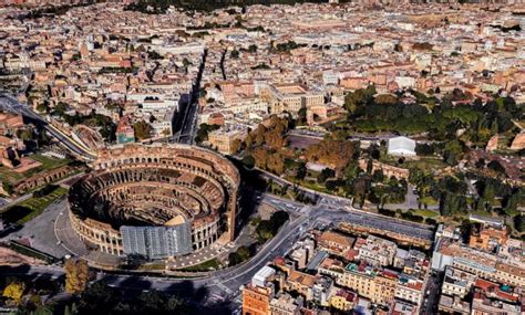 Colosseum Aerial Views | Colosseum, Aerial view, Aerial photo