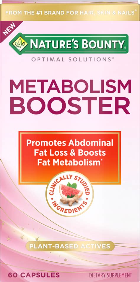 Metabolism Booster Supplements – Nature's Bounty