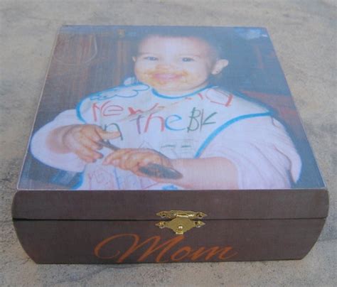 Personalized Baby Keepsake Box Unique New Baby Gift Custom