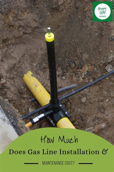 How Much Does Gas Line Installation and Maintenance Cost? | Happy DIY Home