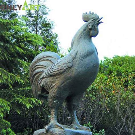 bronze giant rooster statue for sale – onlyart sculpture co.,ltd