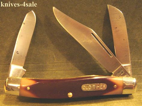 knives-4sale: Schrade USA Made 80T Stockman Old Timer Senior Pocket Knife