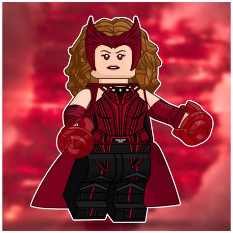 Scarlet Witch 1 by legofanarts on DeviantArt