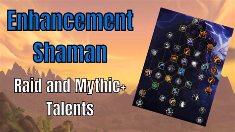 Enhancement Shaman Talents for Raid and Mythic Plus - World of Warcraft Dragonflight 10.0 - YouTube