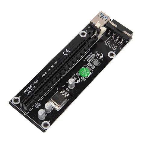 USB 3.0 PCIE Express 1x to 16x Extender Riser Board Card Adapter Mining Cable black-in Add On ...