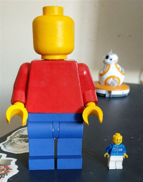 3D printed lego man | 3d printing toys, 3d printing, 3d printer diy