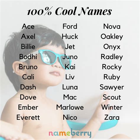 Trendy and Unique Baby Names for Cool Parents