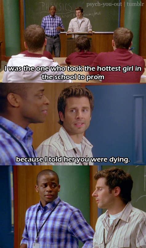 Pin by Kelly Roth on TV | Psych quotes, Psych memes, Psych tv