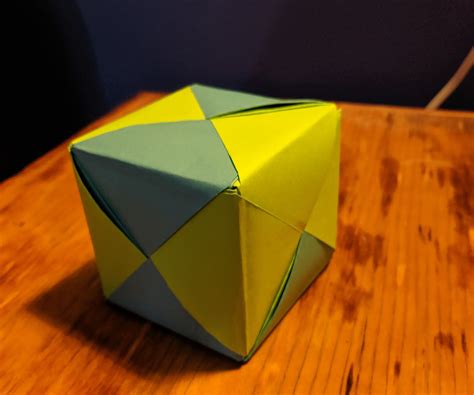 Easy Origami Cube : 17 Steps - Instructables