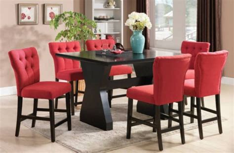 Acme Furniture - Effie 6 Piece Counter Height Table Set in Espresso - 71520-7SET | Nook dining ...
