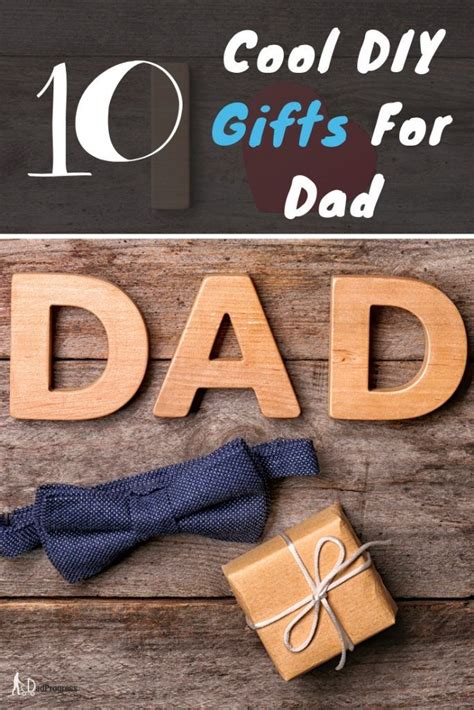 10 Cool DIY Gifts For Dad That Show How Much You Care | Diy christmas ...