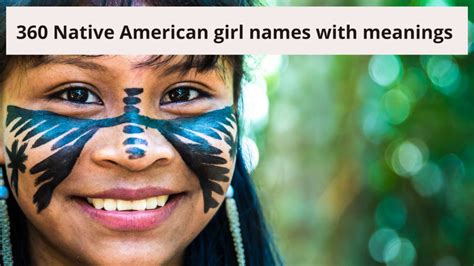 360 Native American girl names with meanings - To Be The Perfect Mother