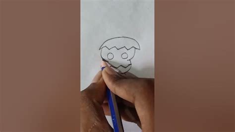 how to draw a chuza 🦆 #art #viral #pencildrawing #shorts - YouTube