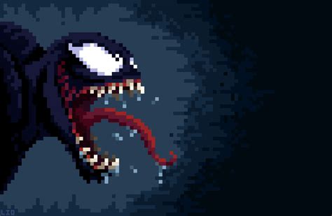 Venom pixel art by Lioffline on DeviantArt