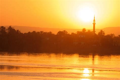 River Nile Sunset Egypt Photograph by Sandra Vieira | Fine Art America