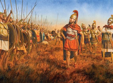 Xanthippos addresses the troops, Tunis 255 bc Ancient Carthage, Ancient Rome, Ancient Greece ...