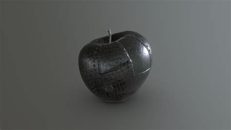 Metal Apple - 3D model by MonoRaven [4898dc0] - Sketchfab