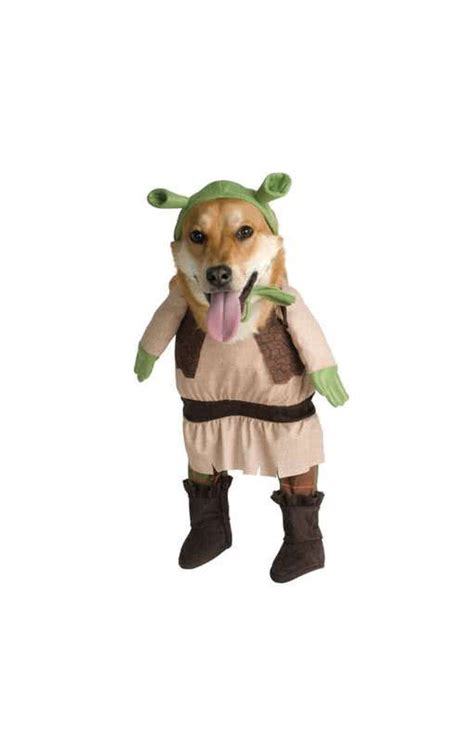 Shrek Dog Costume Deluxe | A Funny Halloween Costume for Dogs | Horror ...