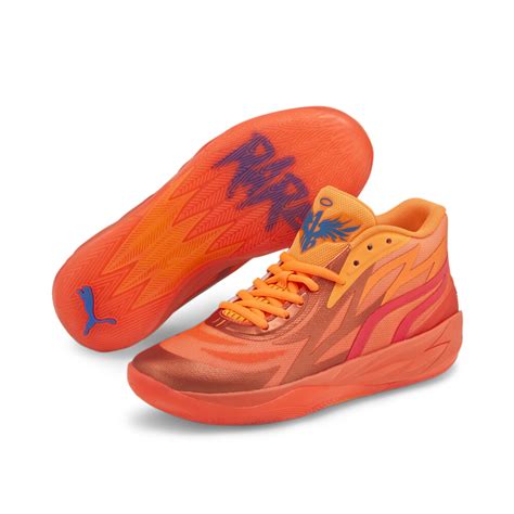 MB.02 Basketball Shoes | Orange - PUMA