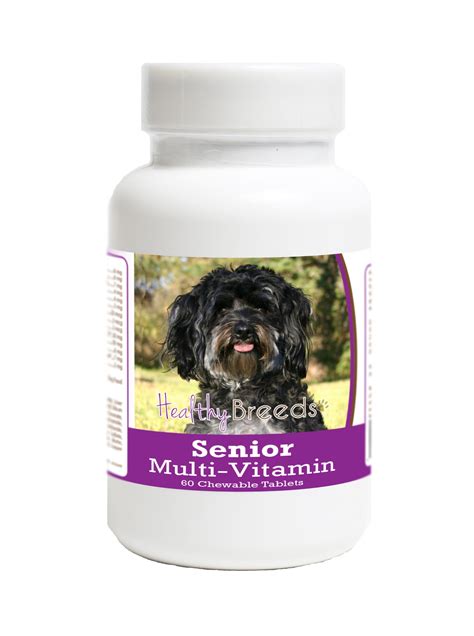 Maltipoo Senior Dog Multivitamin Tablets 60 Count – Healthy Breeds