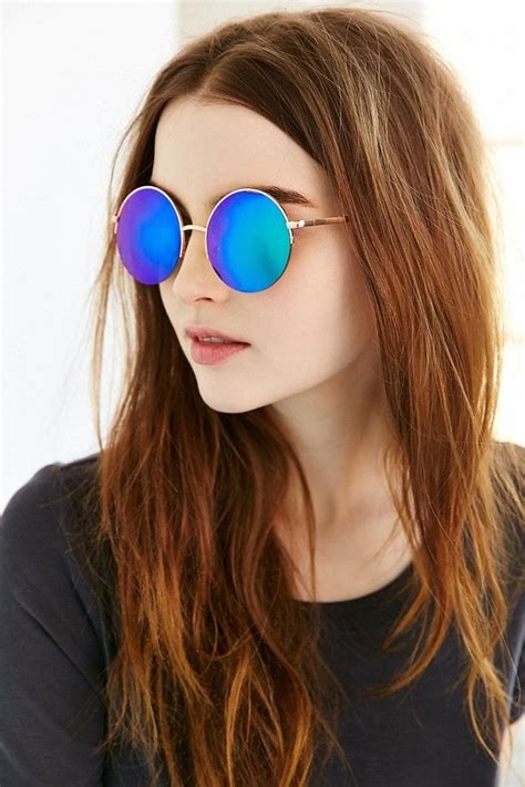 Famous Metal Round Sunglasses ($18) | Best Mirrored Sunglasses ...