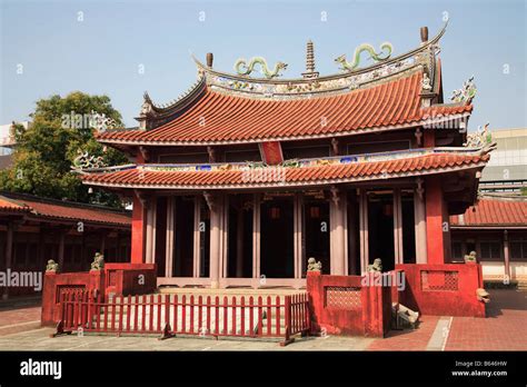 Taiwan Tainan Confucius Temple Stock Photo - Alamy