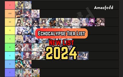 Echocalypse Tier List 2024 | All Character Names According Their Tier List » Amazfeed