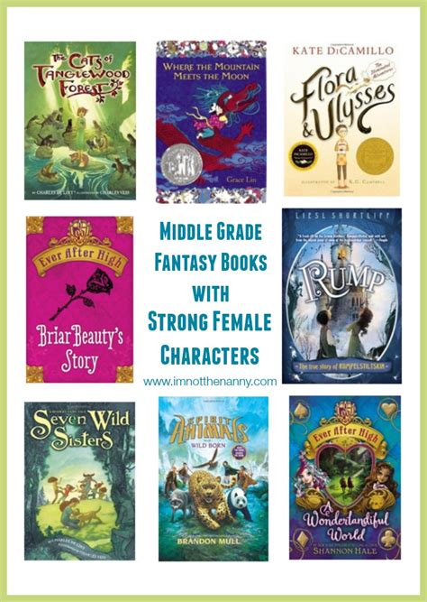 Middle Grade Fantasy Books With Strong Female Characters - I'm Not the Nanny