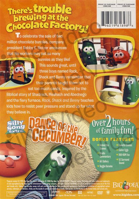 VeggieTales: Rack, Shack and Benny on DVD Movie