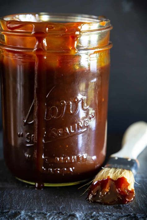 Homemade Barbecue Sauce (4 ingredients) - Simply Home Cooked