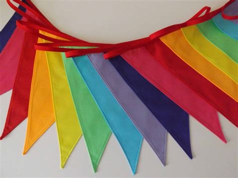 Have just revamped our Festival Bunting, inspired by the colour wheel ...