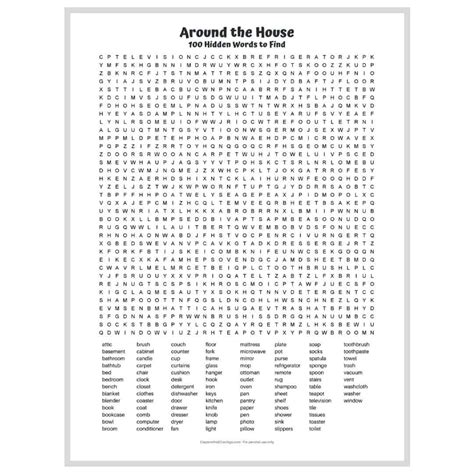 Free Word Search Puzzles Printable Pdf - Printable Form, Templates and ...