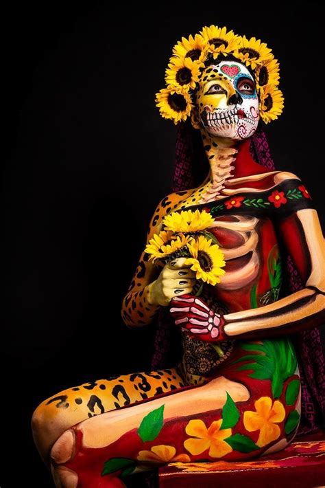 morto - Bodypaint - #Bodypaint #morto | Body art painting, Mexican ...