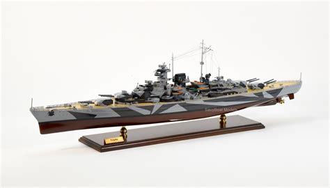 German Battleship Tirpitz Handcrafted Wooden Ship Model - Etsy Canada