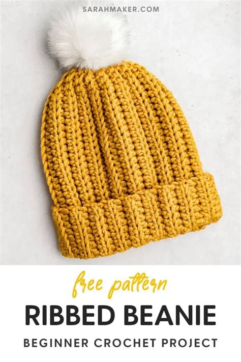 Easiest Crochet Beanie Pattern (How to Crochet a Hat)