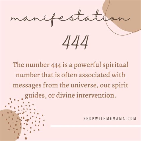 Angel Number 444 Meaning Manifestation And Numerology - Shop With Me Mama