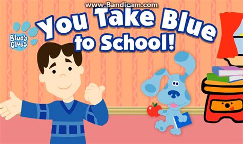 Blue's Clues: You Take Blue to School (Online Games) | Soundeffects ...