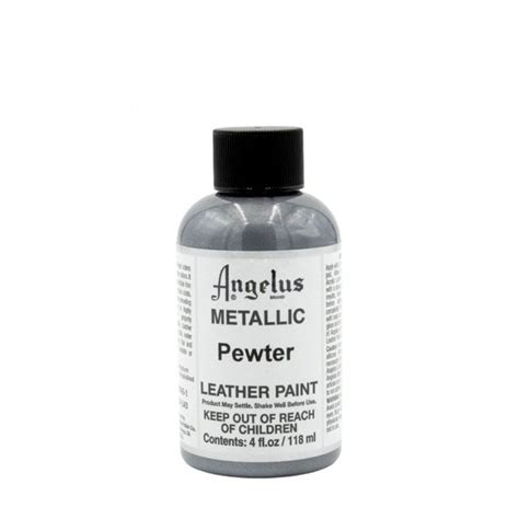 Angelus Metallic Acrylic Leather Paint 118ml - Equipment from Graff ...