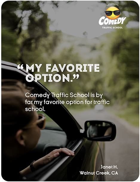 Comedy Traffic School ® | Online Traffic School with a Smile