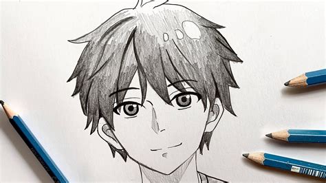 How To Draw Anime Boy Step By Step With Pencil - Infoupdate.org